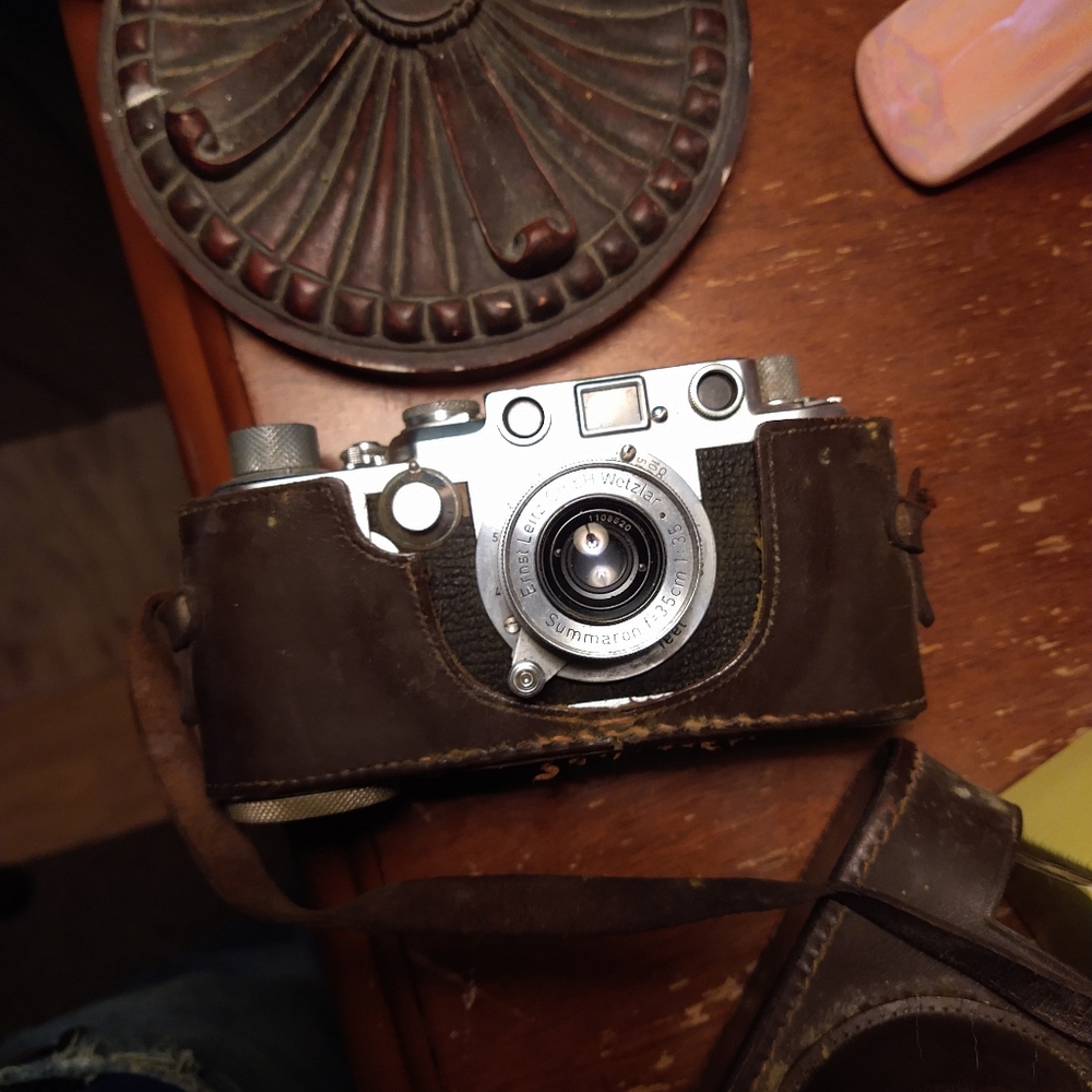1954 Leica Ernst Leist Wetzlar Germany Camera